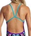Amanzi Lolita Ladies One Piece Chlorine Resistant UV Protection Swimwear - Gym Gear Australia