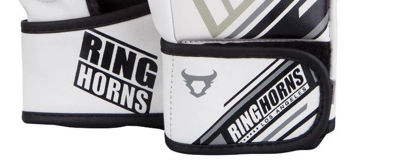 Ringhorns Nitro MMA Gloves - White Muay Thai Kickboxing Training - Gym Gear Australia