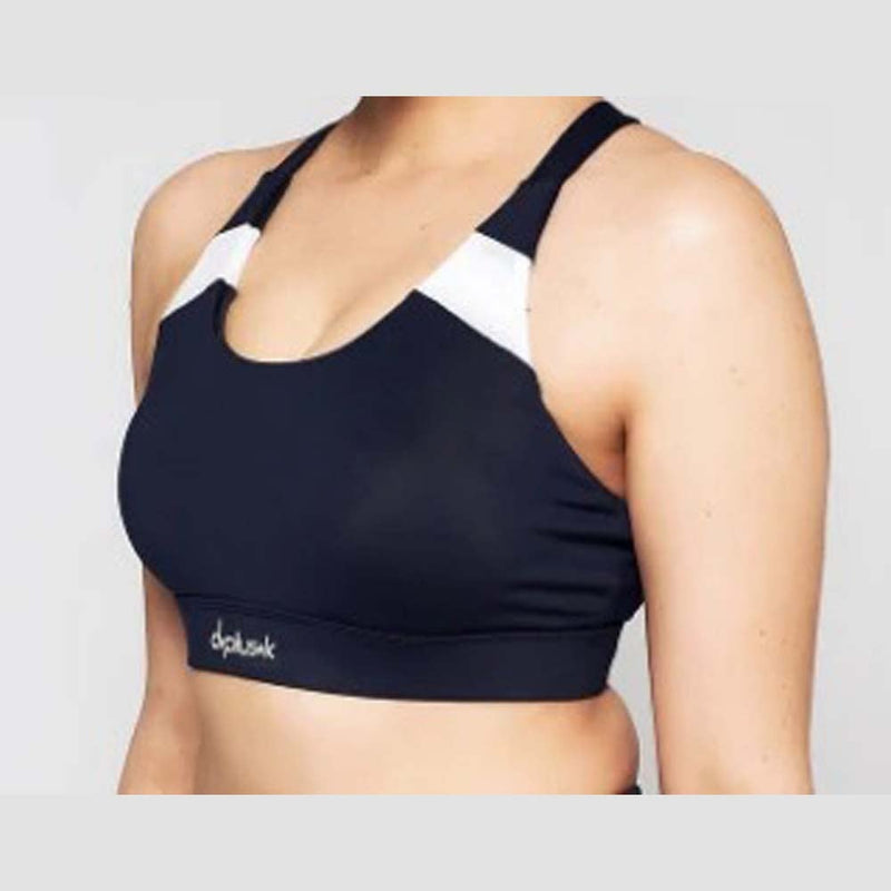 DK Active Overruled Crossover Crop - Exercise Fitness Gym Wear Training Workout - Gym Gear Australia