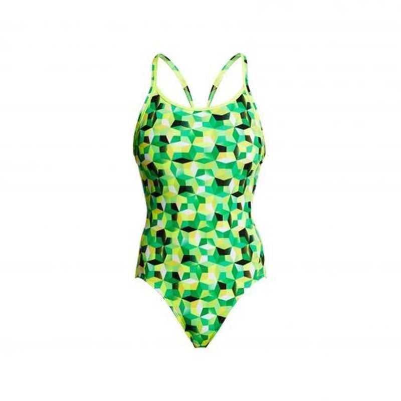 Funkita Blast Fusion Diamond Back Girls and Ladies Swimwear - Swimming Beachwear - Gym Gear Australia