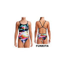 Funkita Hail Caesar Single Strap Ladies Swimwear - Multicolor Beachwear - Gym Gear Australia