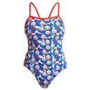 Funkita Pandamania Eco Single Strap One Piece Swimwear - Multicolor Beachwear - Gym Gear Australia