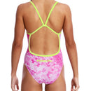 Funkita Pink Bliss Single Strap Ladies One Piece Swimwear - Beachwear Swimsuit - Gym Gear Australia