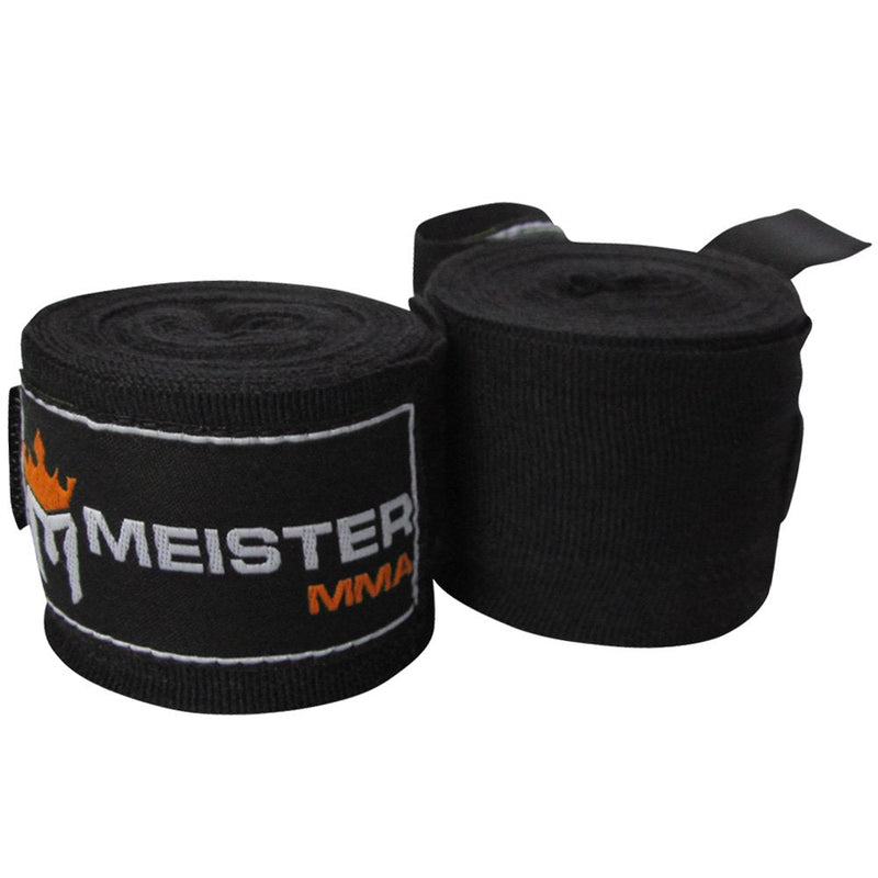 Hand Wraps Meister 180" - 4.5m - Semi Elastic - Gym Gear Australia