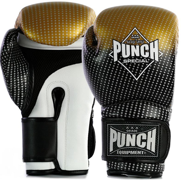 Punch BLACK DIAMOND™ Special Thai Boxing Gloves - Gym Gear Australia