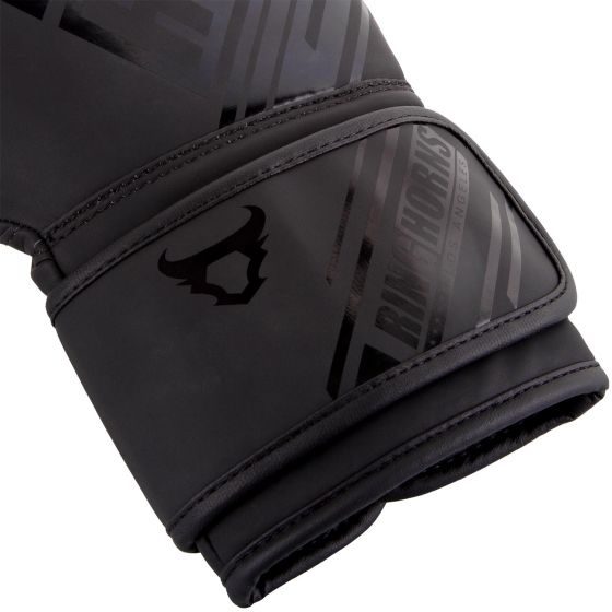 Ringhorns Nitro Boxing Gloves - Black/Black Training Sparring - Gym Gear Australia