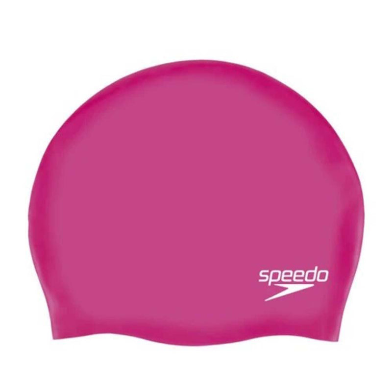 Speedo - Plain Moulded Silicone Swim Cap Junior - Gym Gear Australia