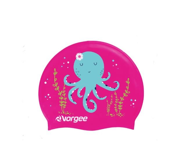 Vorgee Character Junior Silicone Swim Cap - Gym Gear Australia