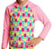 Zippy Rash Vest Minty Mittens Girls Funkita Sun Protection Chlorine Resistant Swimwear - Gym Gear Australia